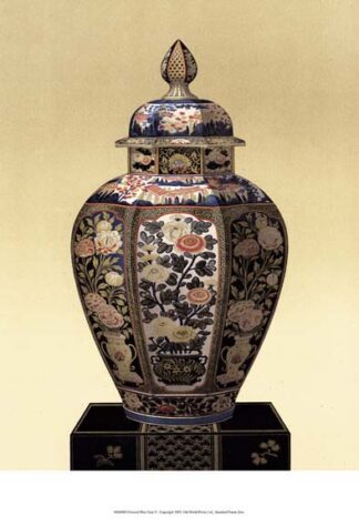 Oriental Blue Vase II
