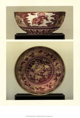 Oriental Bowl and Plate I