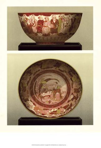 Oriental Bowl and Plate II