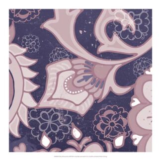 Paisley Blossom Mauve III