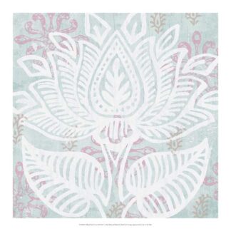Block Print Lotus II