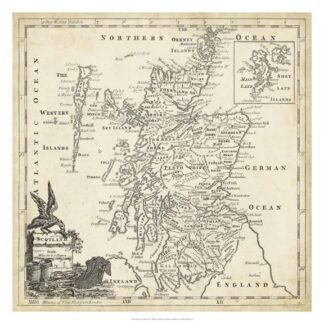 Map of Scotland