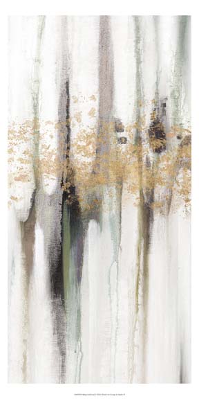 Falling Gold Leaf I