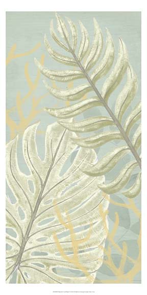 Palm & Coral Panel I