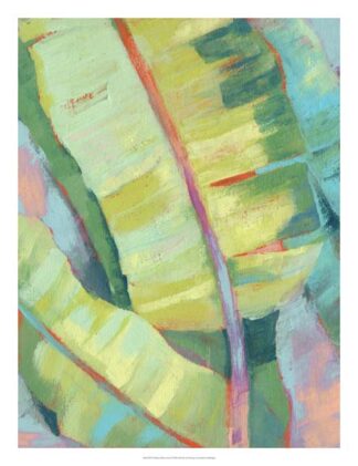 Vibrant Palm Leaves I