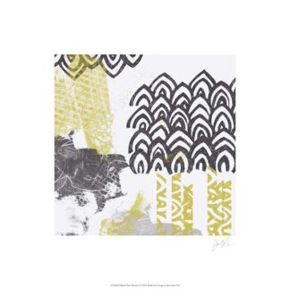 Block Print Abstract I