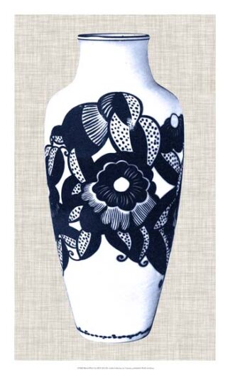 Blue & White Vase III