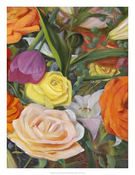 Deconstructed Flower Composition II