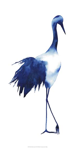 Ink Drop Crane I