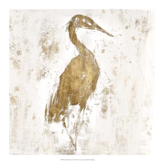 Gilded Heron I