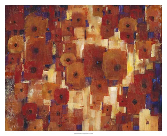 Transitional Poppies I