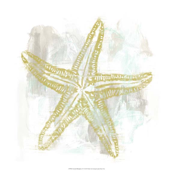 Seaside Blockprints IV