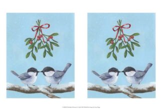 Chickadee Christmas I 2-Up