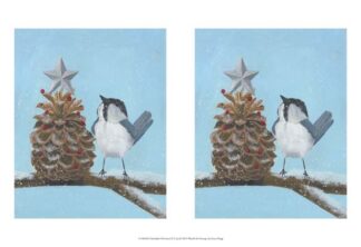 Chickadee Christmas II 2-Up