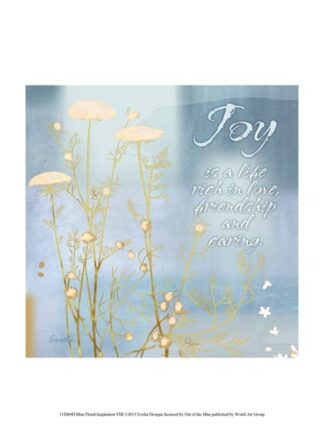 Blue Floral Inspiration VIII