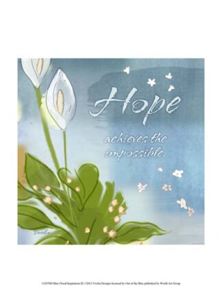 Blue Floral Inspiration IX