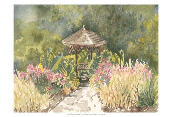 Watercolor Garden IV