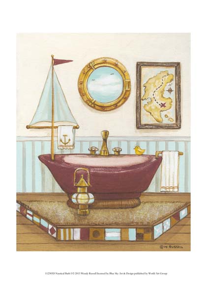 Nautical Bath I