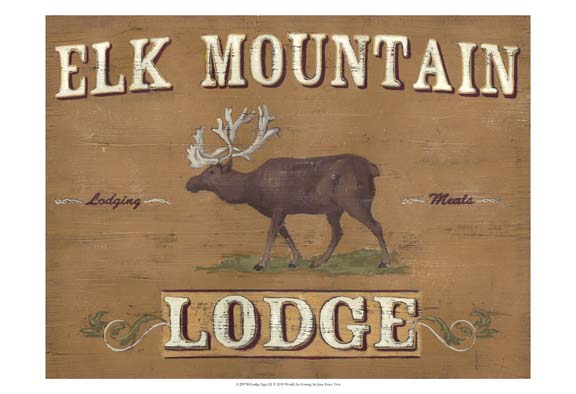 Lodge Sign III