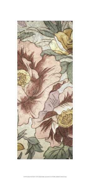 Earthtone Floral Panel I