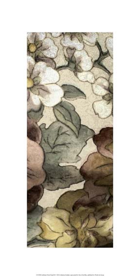 Earthtone Floral Panel III