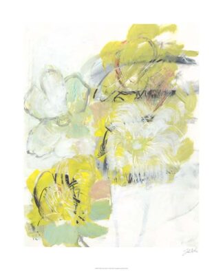 Yellow Floral Abstract I