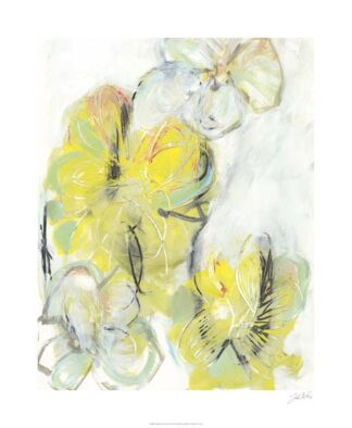 Yellow Floral Abstract II