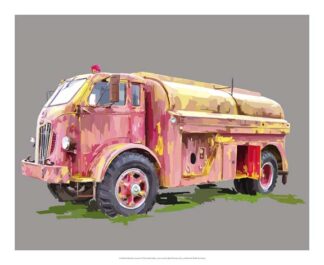 Painterly Firetruck