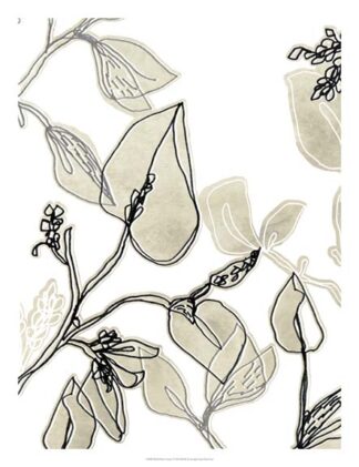 Block Print Contour I