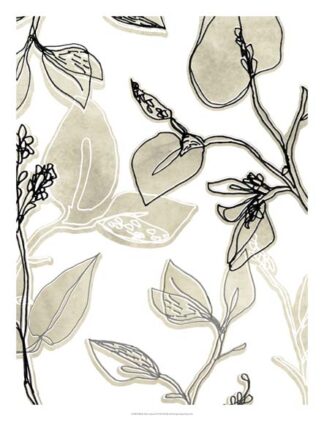 Block Print Contour II