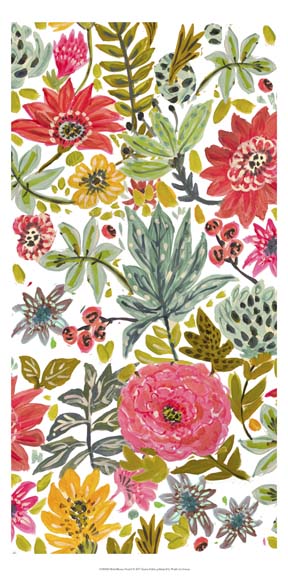 Multi Bloom Floral I