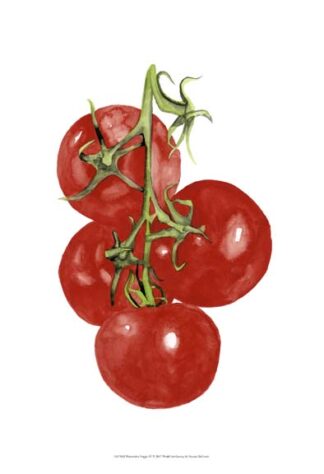 Watercolor Veggie IV