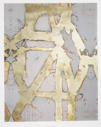 Ace of Spades in Gold I