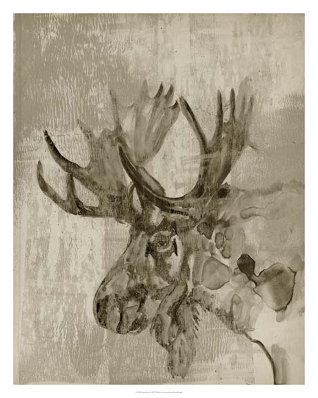 Sepia Moose