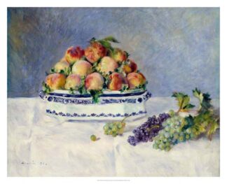 Still Life with Peaches and Grapes