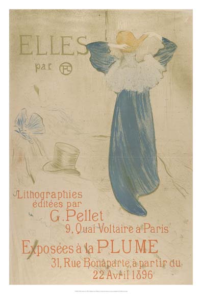 Elles (poster for 1896 exhibition at La Plume)
