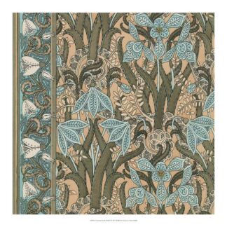 Nouveau Textile Motif I