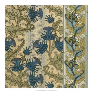 Nouveau Textile Motif VI