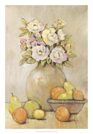Still Life Study Flowers & Fruit II