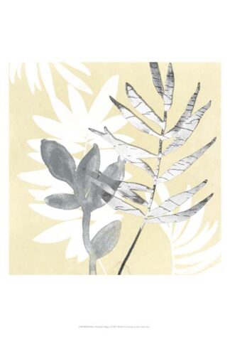 Silver Tropical Collage I