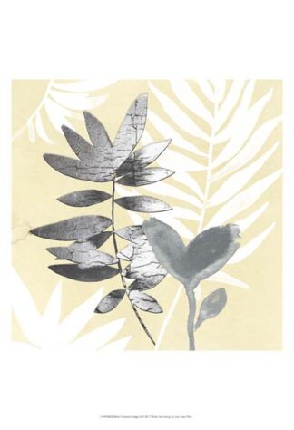 Silver Tropical Collage II