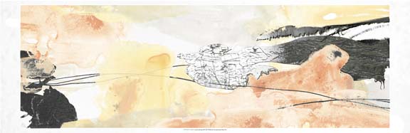 Silver Geode Landscape II