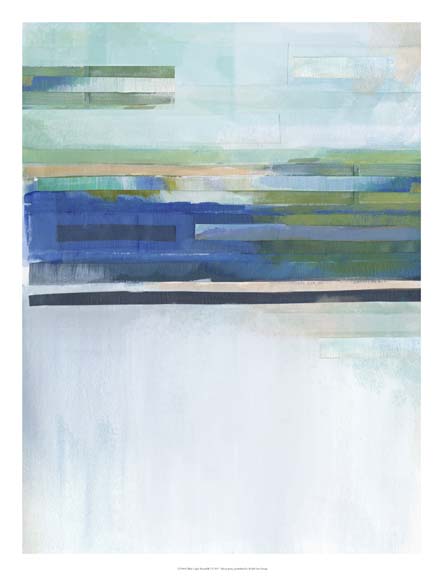 Blue Lapis Waterfall I