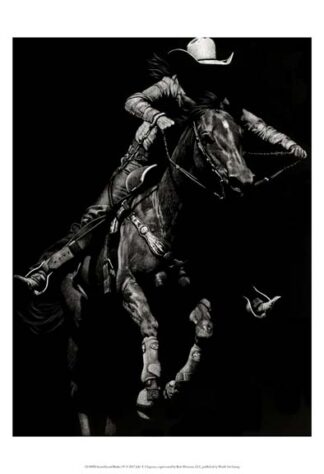 Scratchboard Rodeo IV