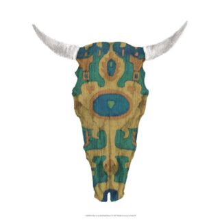 Day of the Dead Skull Mount V