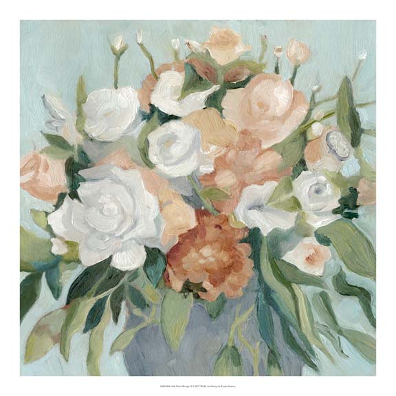 Soft Pastel Bouquet I