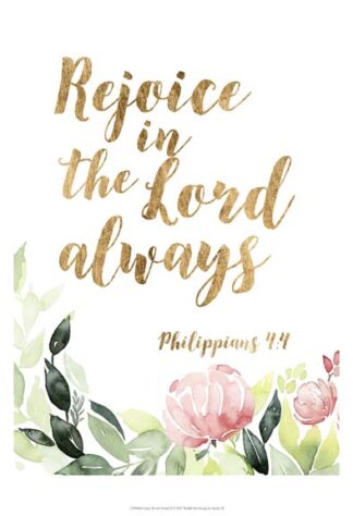 Grace Words Floral II