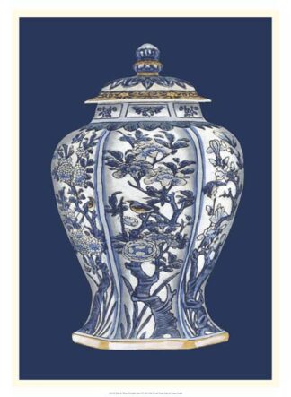 Blue & White Porcelain Vase I