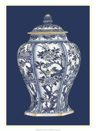Blue & White Porcelain Vase II