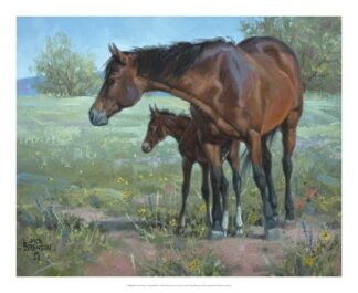 Under Mama's Watchful Eye